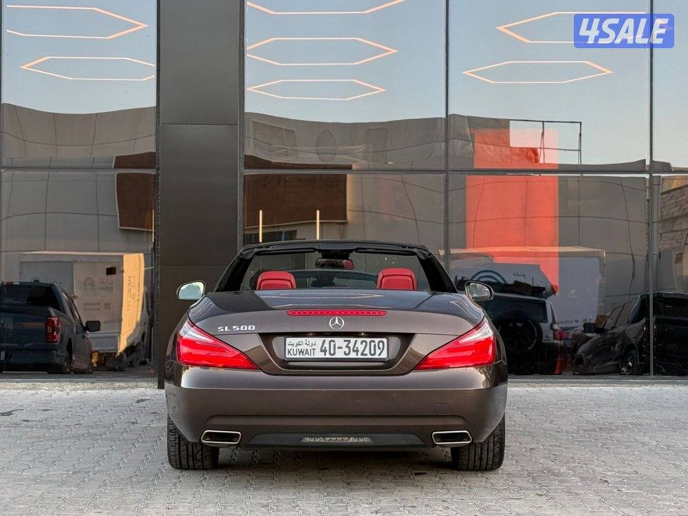 MERCEDES SL 500 _2014 صبغ الوكالة5