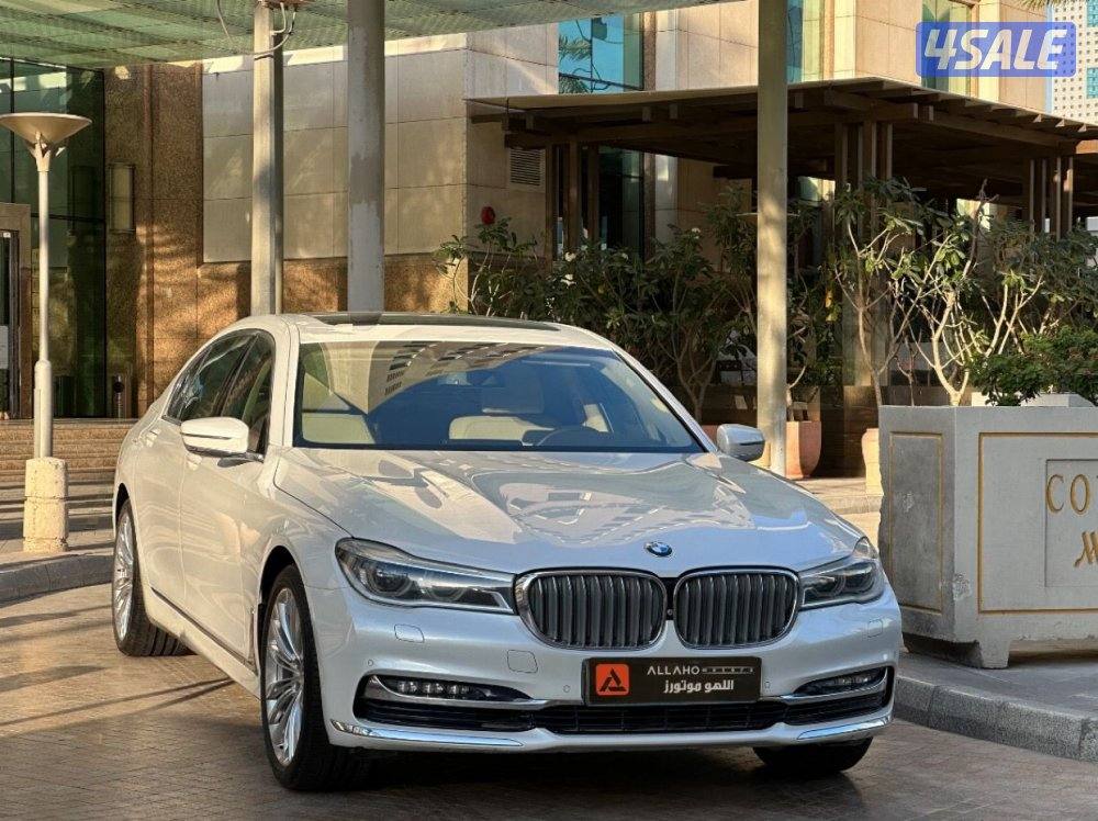 بي ام دبليو730Li موديل2016 عداد60الف وارد قطر سيرفس منتظم1