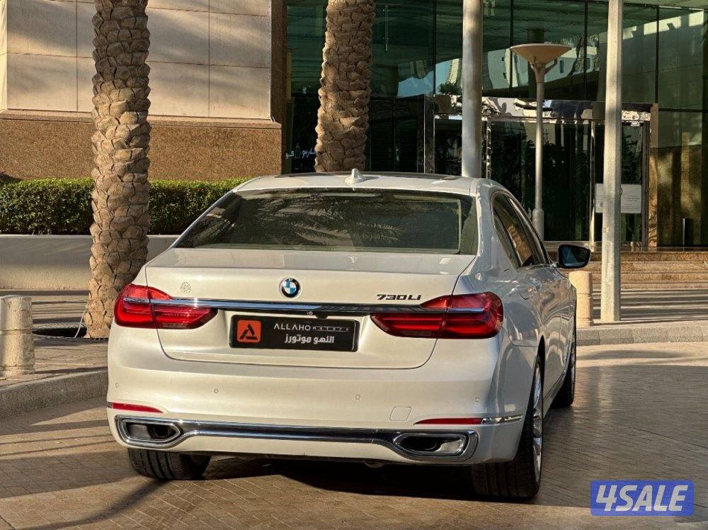 بي ام دبليو730Li موديل2016 عداد60الف وارد قطر سيرفس منتظم2