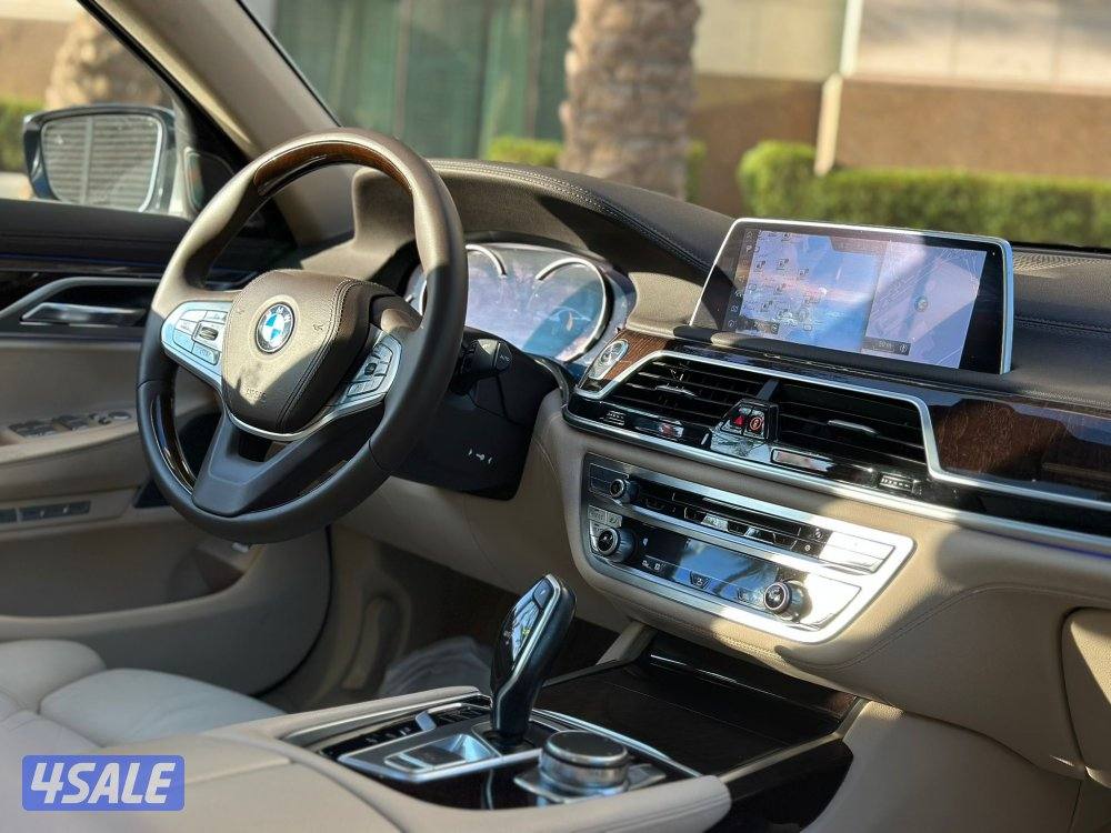 بي ام دبليو730Li موديل2016 عداد60الف وارد قطر سيرفس منتظم7