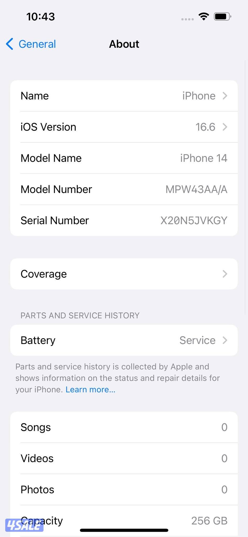 آيفون 14 – 256GB – ستارلايت | iPhone 14 – 256GB – Starlight8