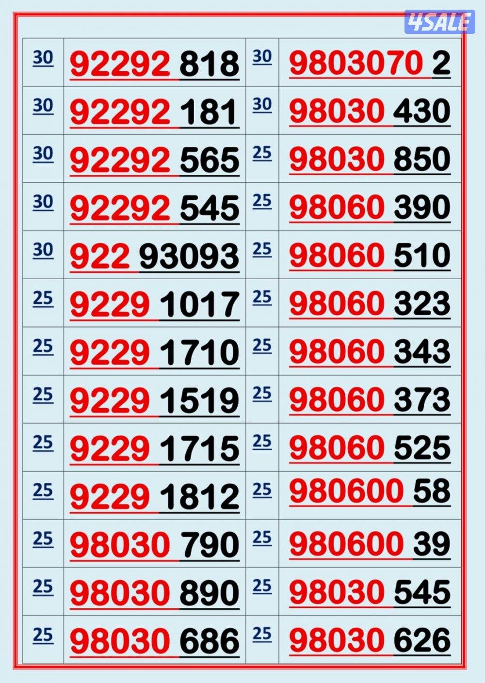 اكسترا للاتصالات ارقام مميزة4