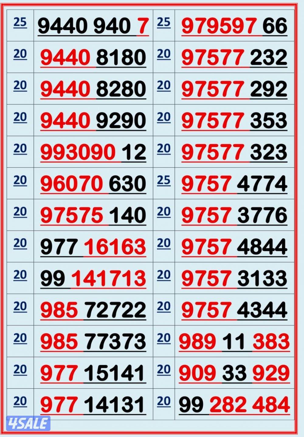 اكسترا للاتصالات ارقام مميزة7