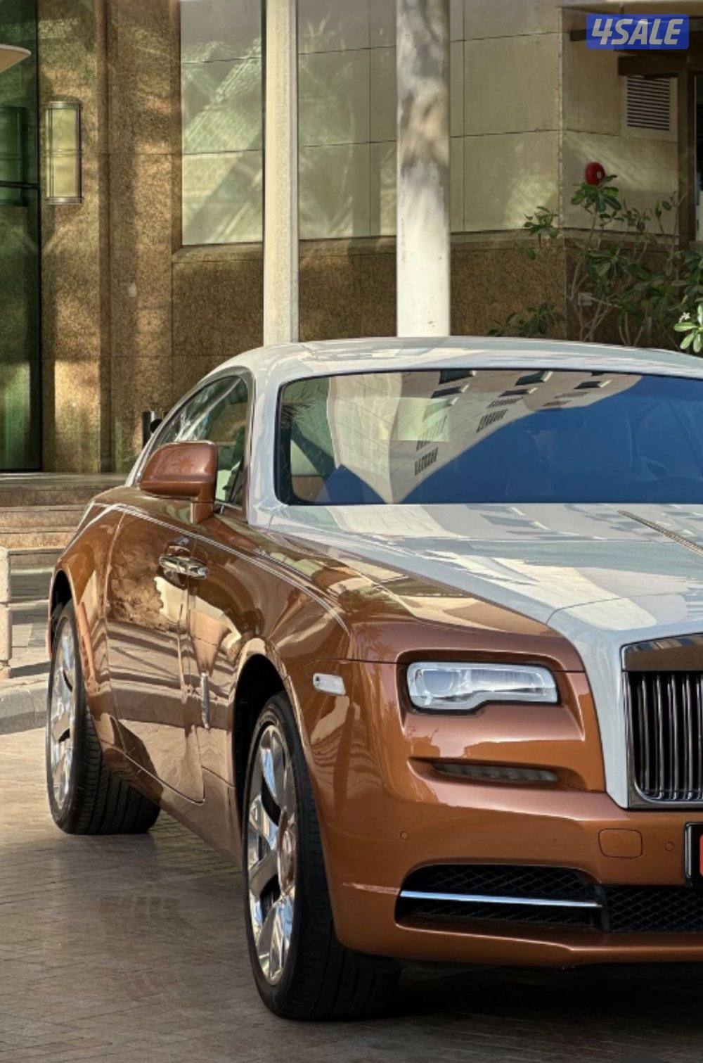 للبيع رولزرويس  ريث موديل 2017 وارد الغانم تحت الكفاله صبغ الوكاله1