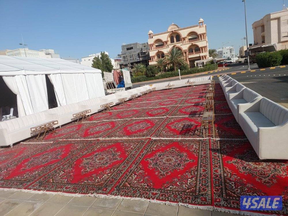 افراح الكويت تاجير كراسي خيم كنفات تكييف زينة افراح خدمة ضيافه13