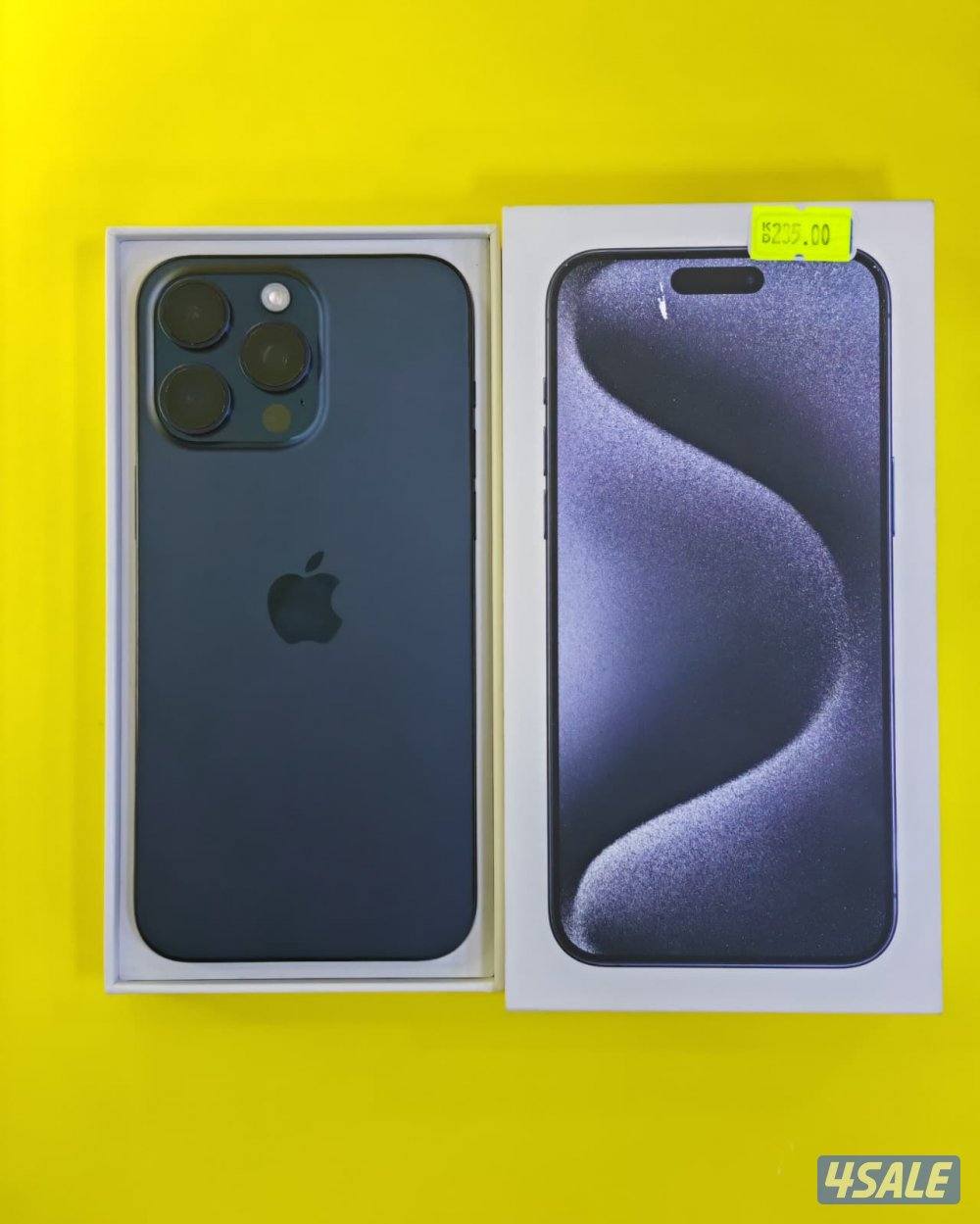 آيفون 15 برو ماكس – 256GB – أزرق تيتانيوم | iPhone 15 Pro Max – 256GB0