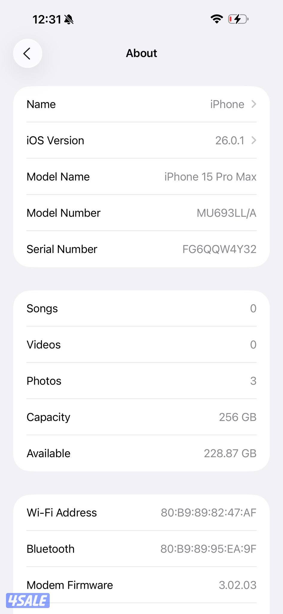 آيفون 15 برو ماكس – 256GB – أزرق تيتانيوم | iPhone 15 Pro Max – 256GB1