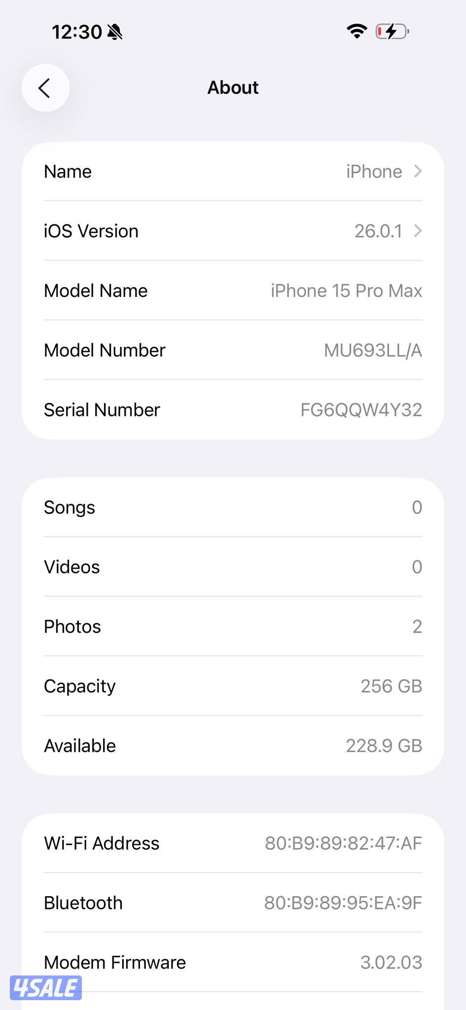 آيفون 15 برو ماكس – 256GB – أزرق تيتانيوم | iPhone 15 Pro Max – 256GB2