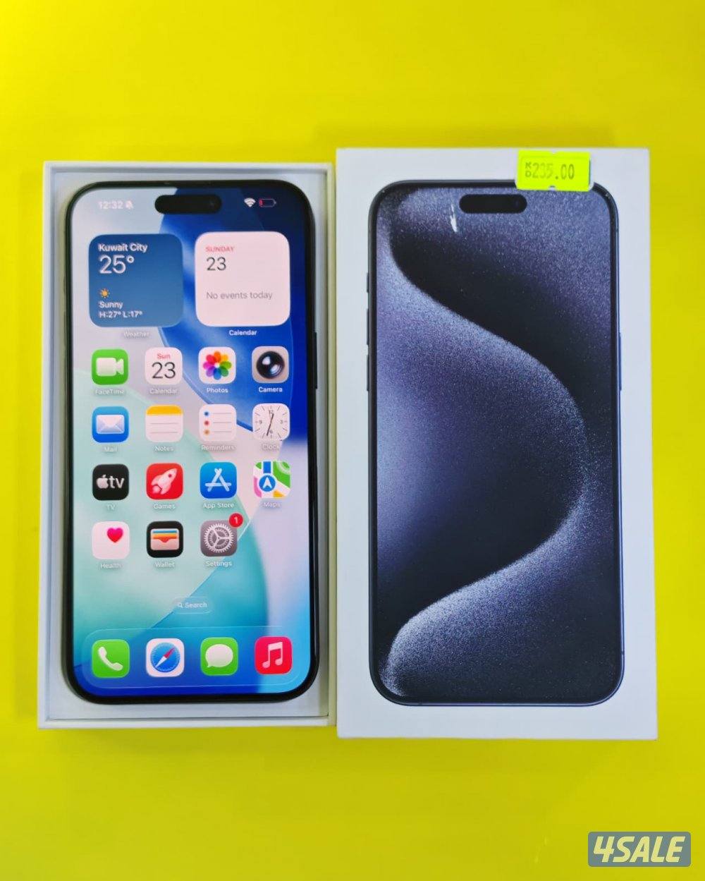 آيفون 15 برو ماكس – 256GB – أزرق تيتانيوم | iPhone 15 Pro Max – 256GB8