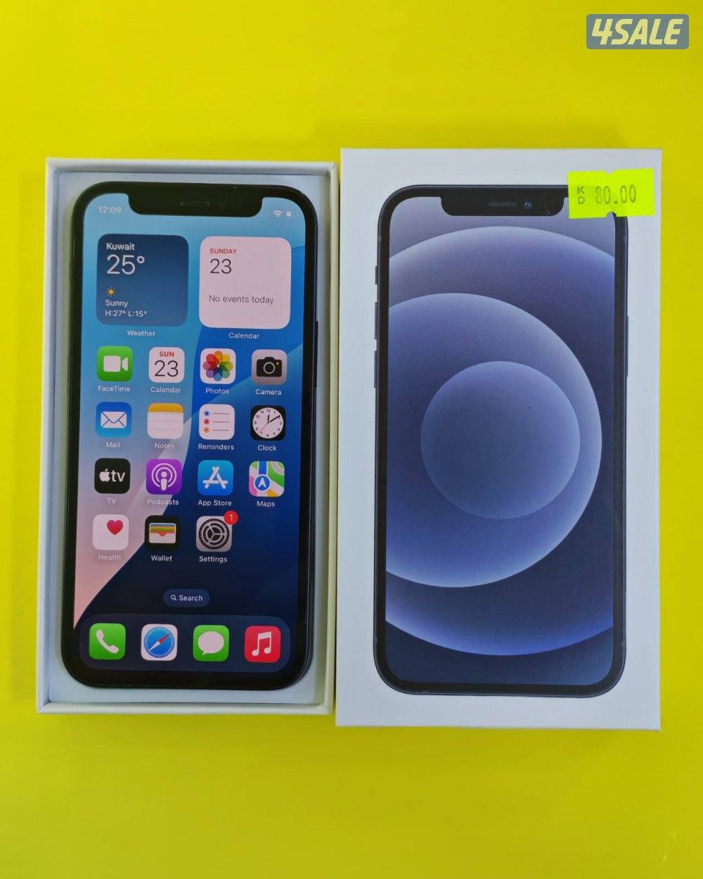 آيفون 12 ميني – 128GB – أسود iPhone 12 Mini – 128GB – Black1