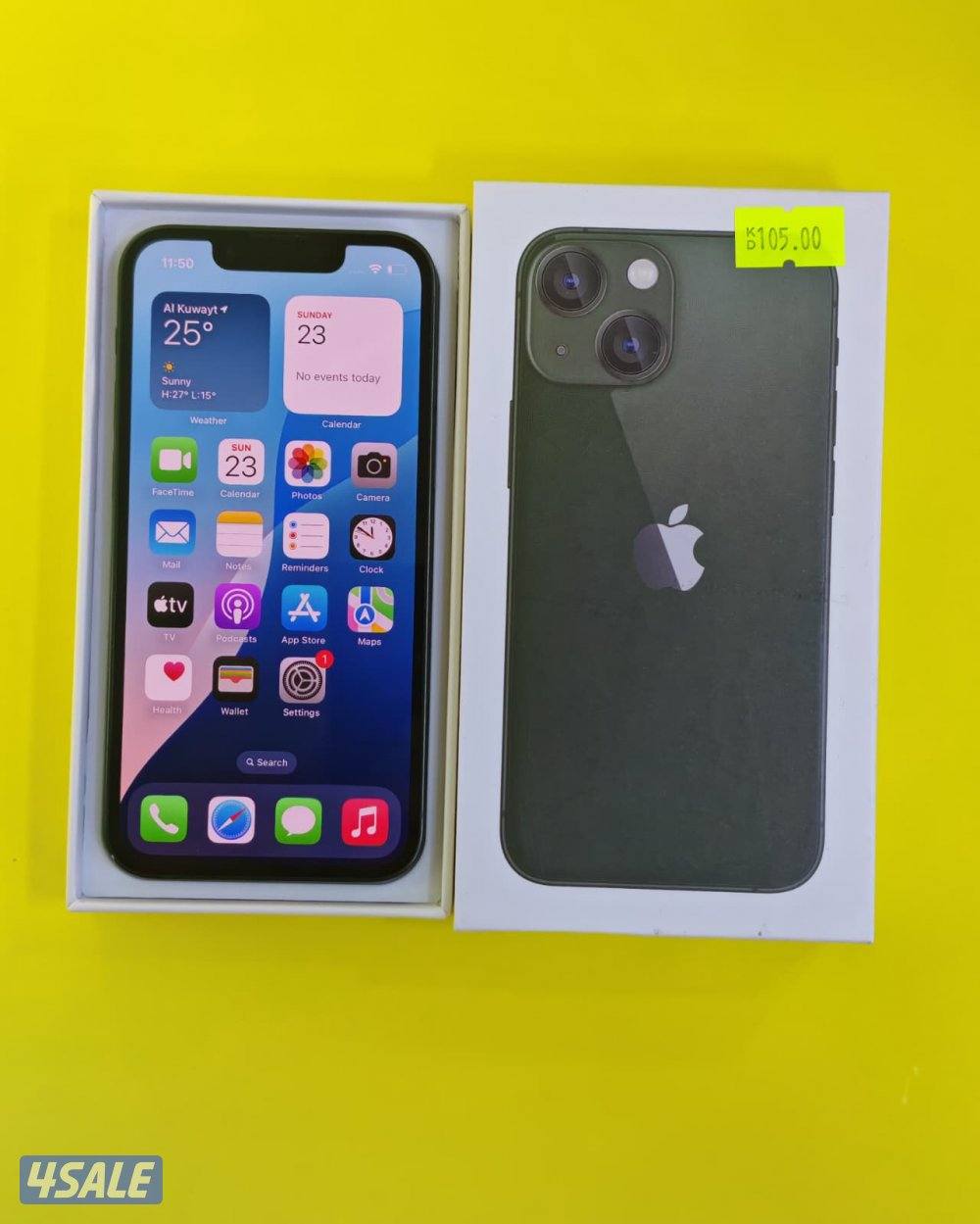 آيفون 13 ميني – 128GB – أخضر | iPhone 13 Mini – 128GB – Green1