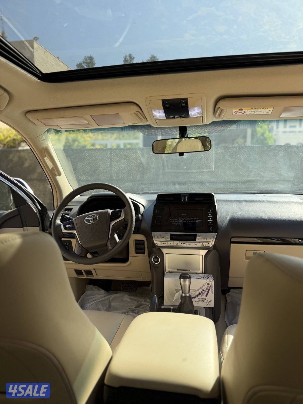 برادو ٢٠٢٢ شرط الفحص صبغ الوكاله بالكامل ماشي ٤٦ الف6