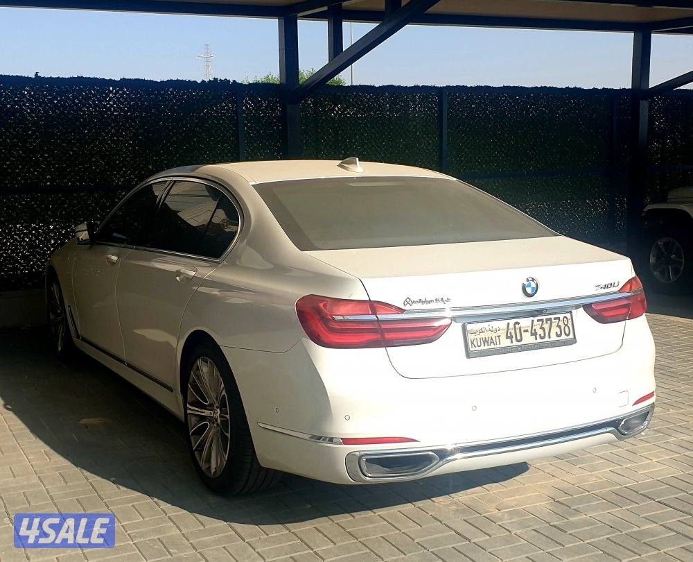 للبيع BWW - حجم 740Li - موديل 2017 - وارد الغانم6
