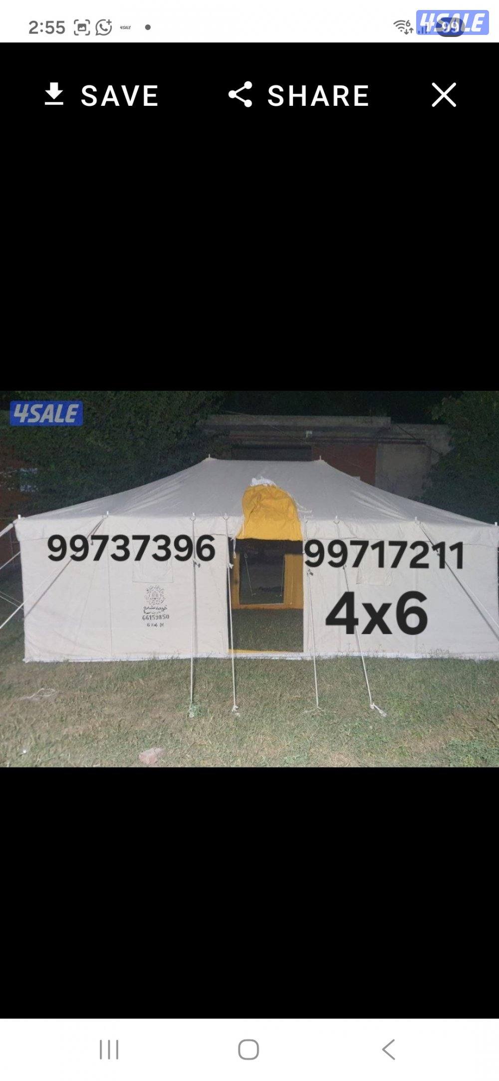 جديد خيام مشمع باكستاني فى خيام حصن الفارس12