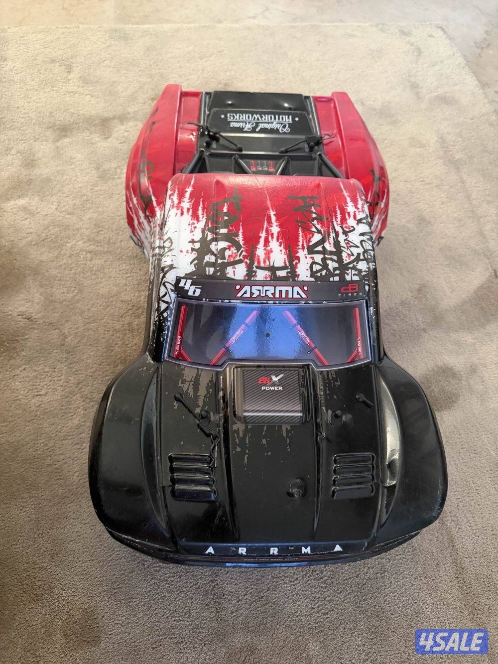 Arrma senton 3s rc car 90+ km/h with battery 3s LIPO and charger1