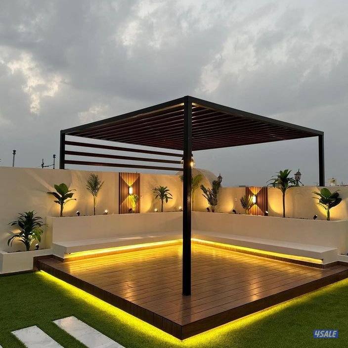 حازم ابواحمد لتنسيق الحدائق6