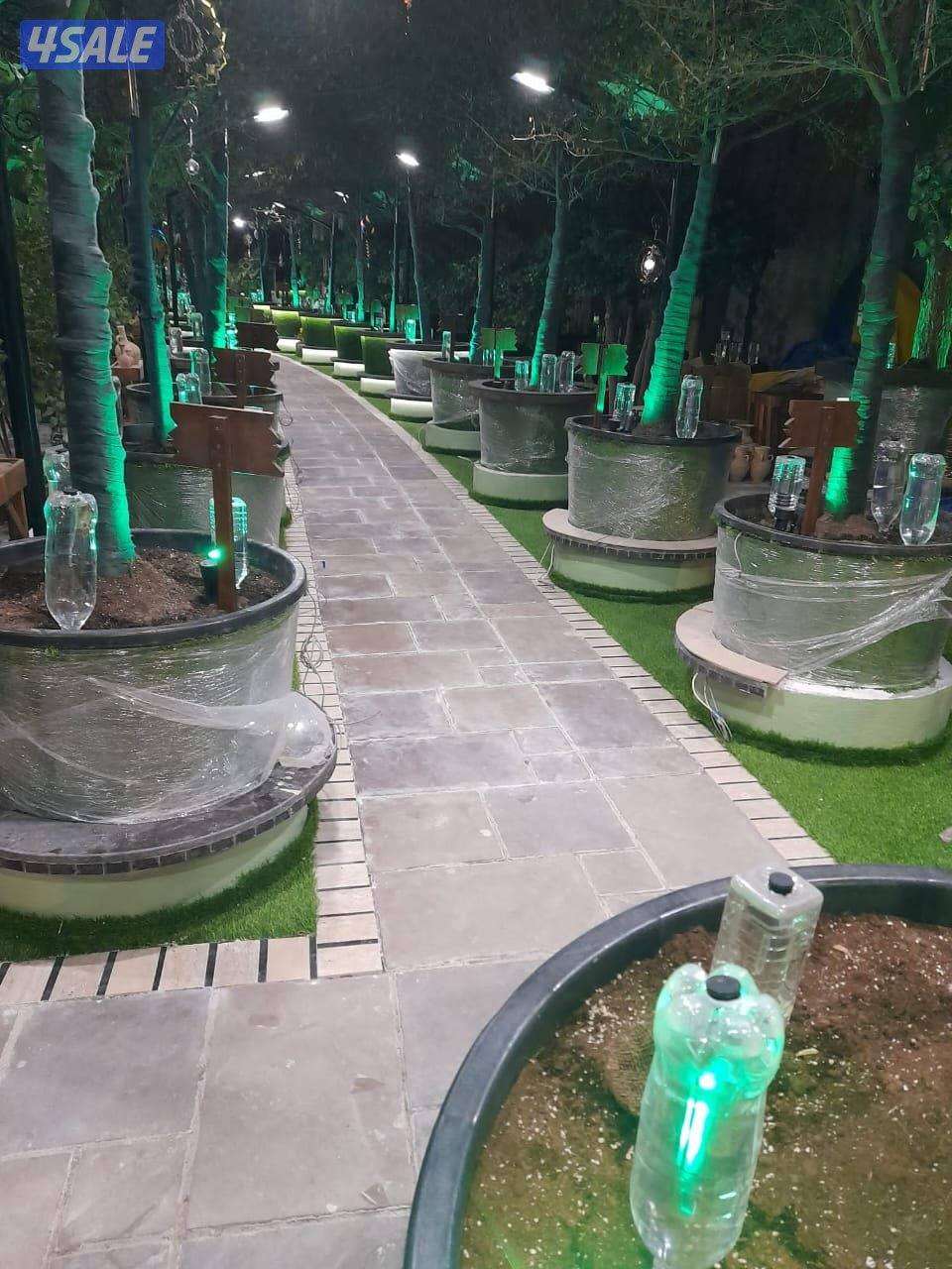 حازم ابواحمد لتنسيق الحدائق5