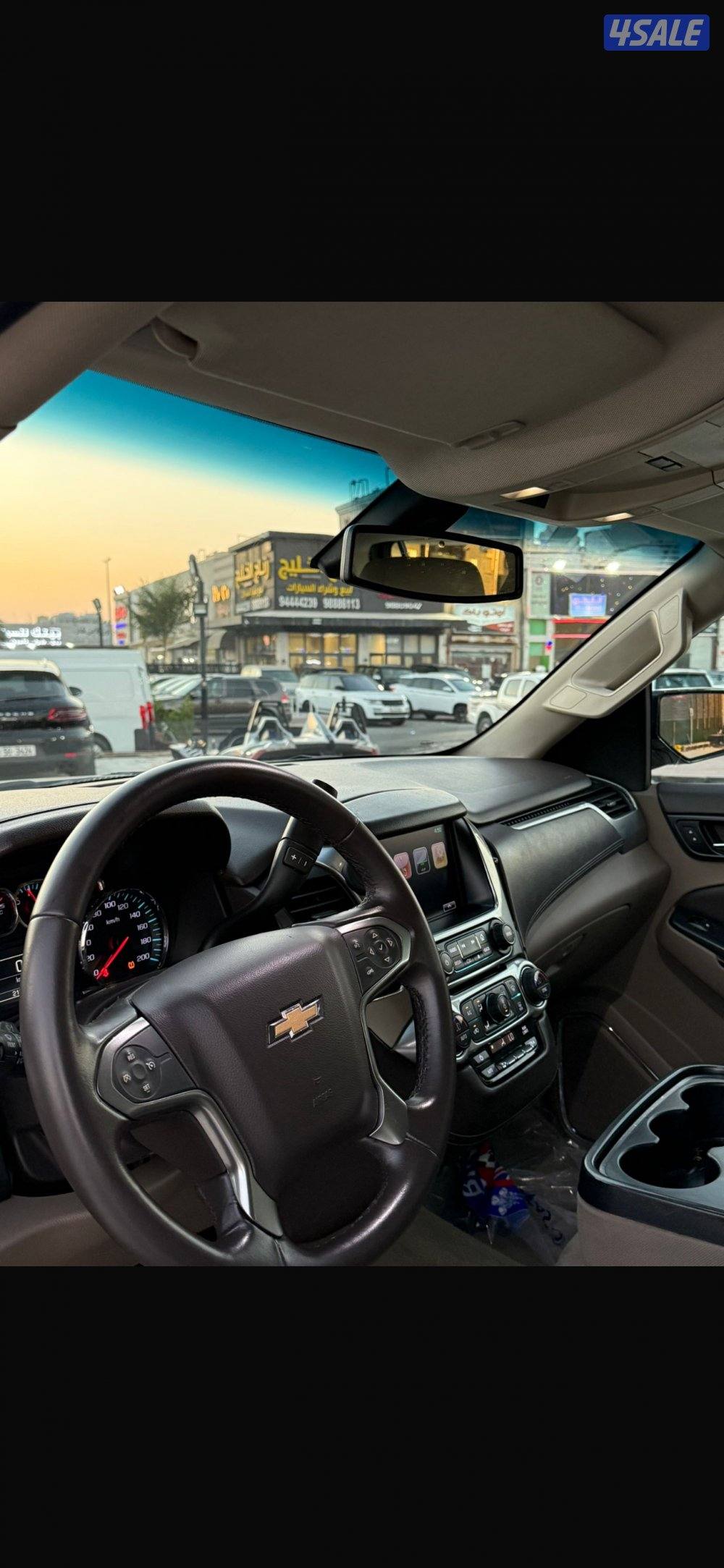 للبيع تاهو موديل ٢٠١٨ شرط الفحص قير ومكينه وشاصي عداد ٢٠٠ سيرفس وكاله4