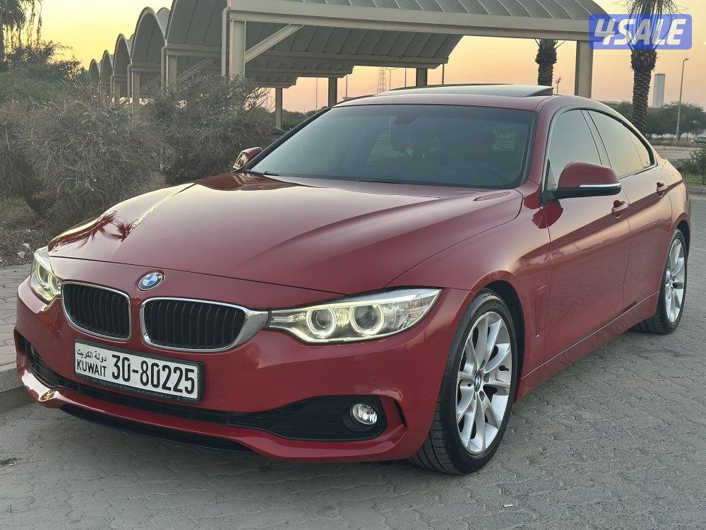 للبيع BMW 420i موديل 2015 وارد الغانم ماشي 177 كامل المواصفات0
