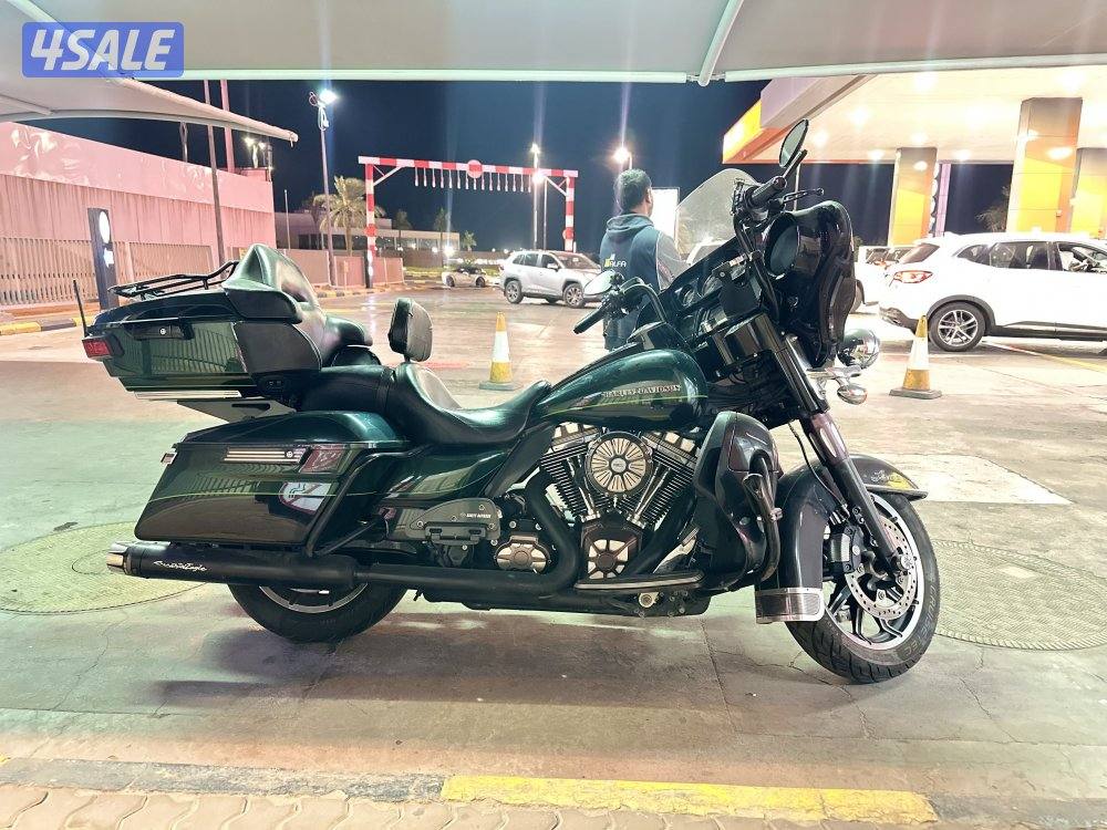 للبيع  هارلي ديفيدسون ألترا  جليد موديل ٢٠١٥ لون زيتي0