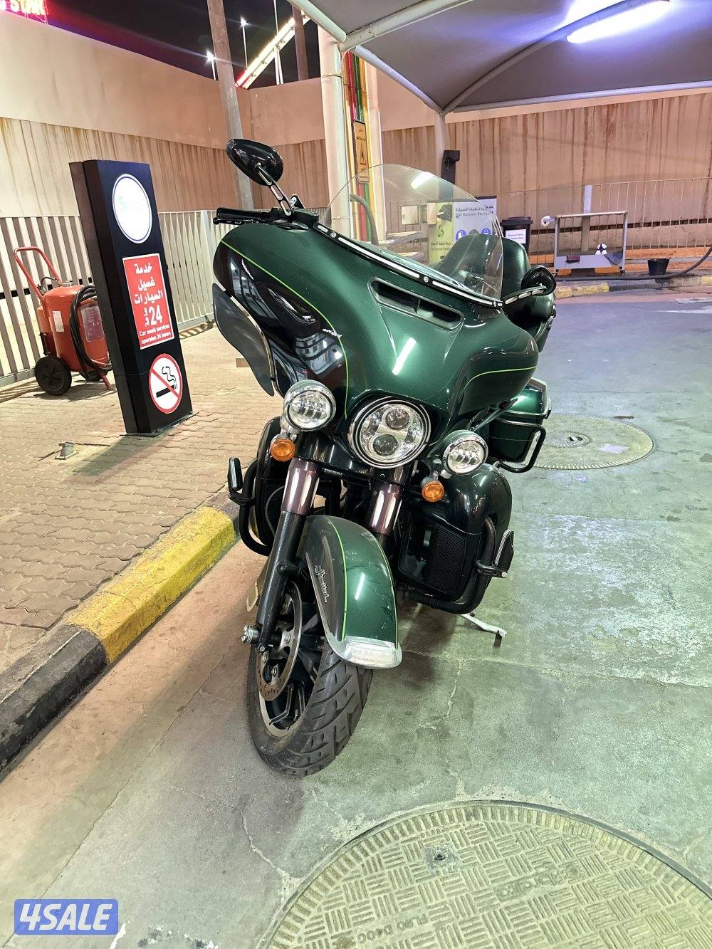 للبيع  هارلي ديفيدسون ألترا  جليد موديل ٢٠١٥ لون زيتي1