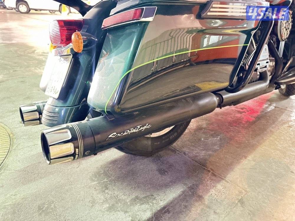 للبيع  هارلي ديفيدسون ألترا  جليد موديل ٢٠١٥ لون زيتي4