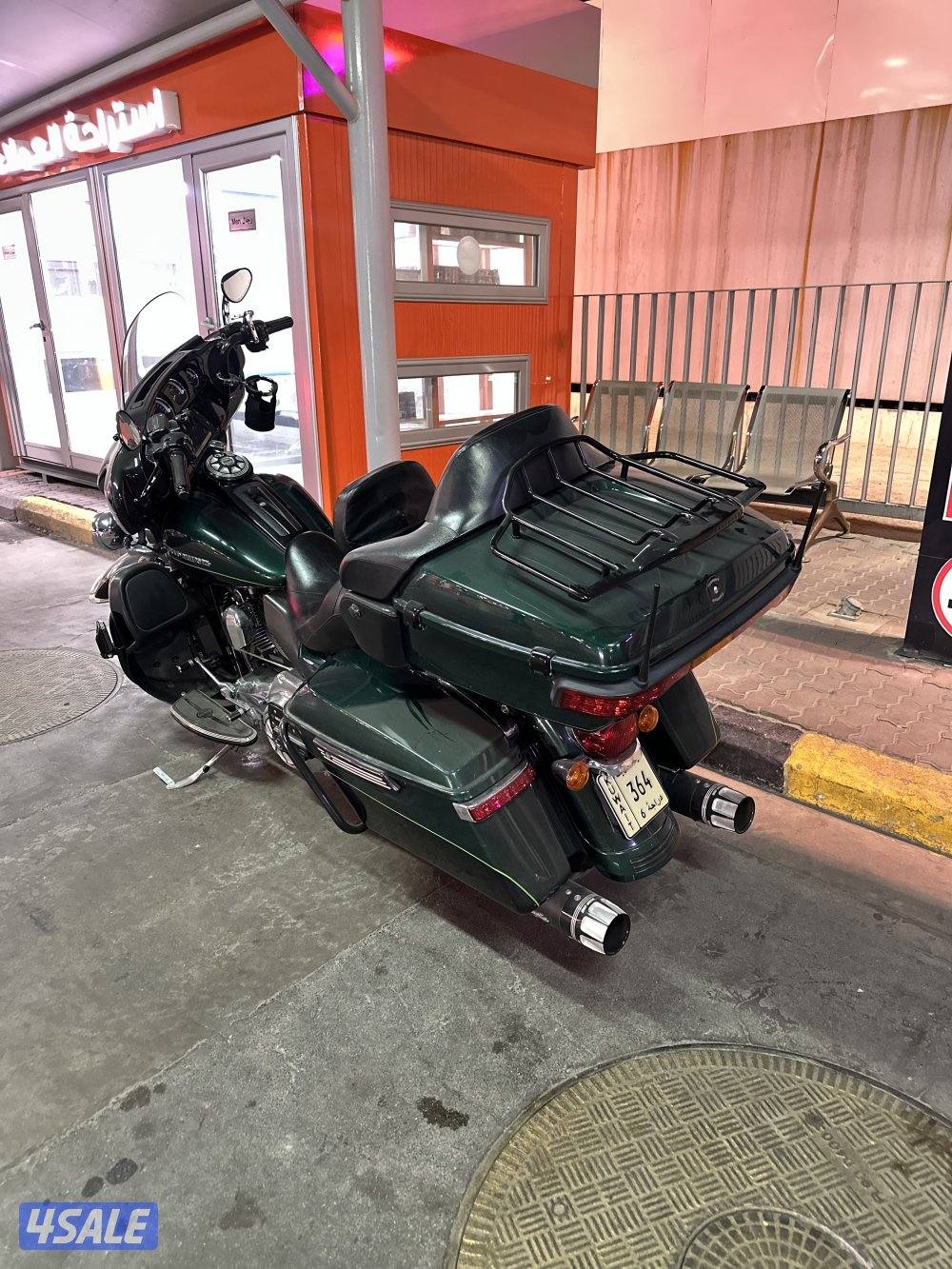 للبيع  هارلي ديفيدسون ألترا  جليد موديل ٢٠١٥ لون زيتي6