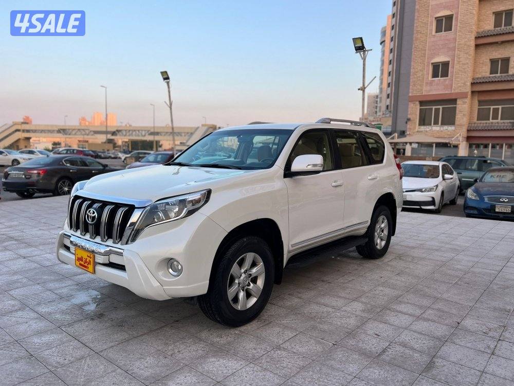 برادو 2015 TX.L ماشي 160 الف بحالة الوكاله كامل المواصفات شرط الفحص0