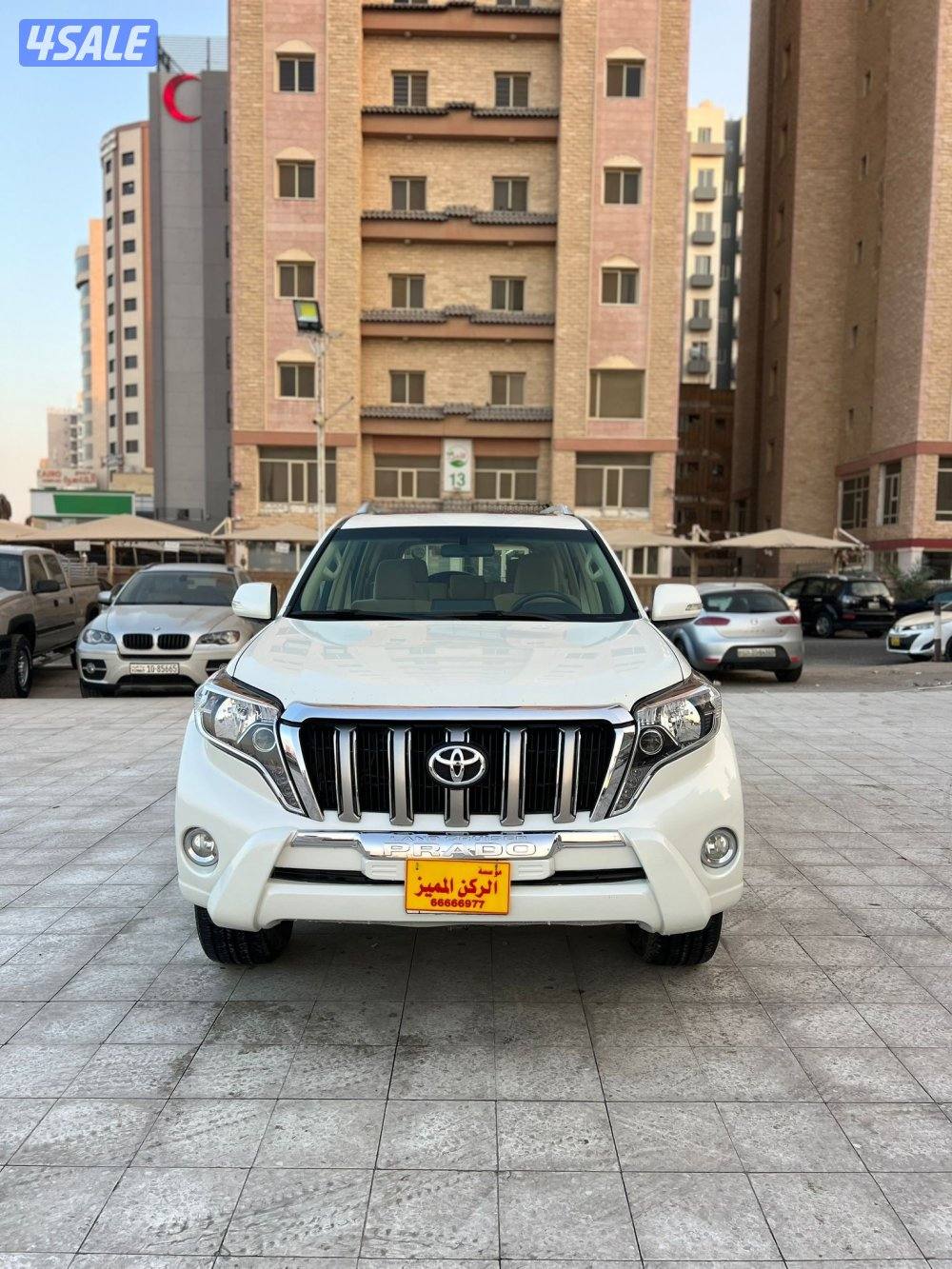 برادو 2015 TX.L ماشي 160 الف بحالة الوكاله كامل المواصفات شرط الفحص1