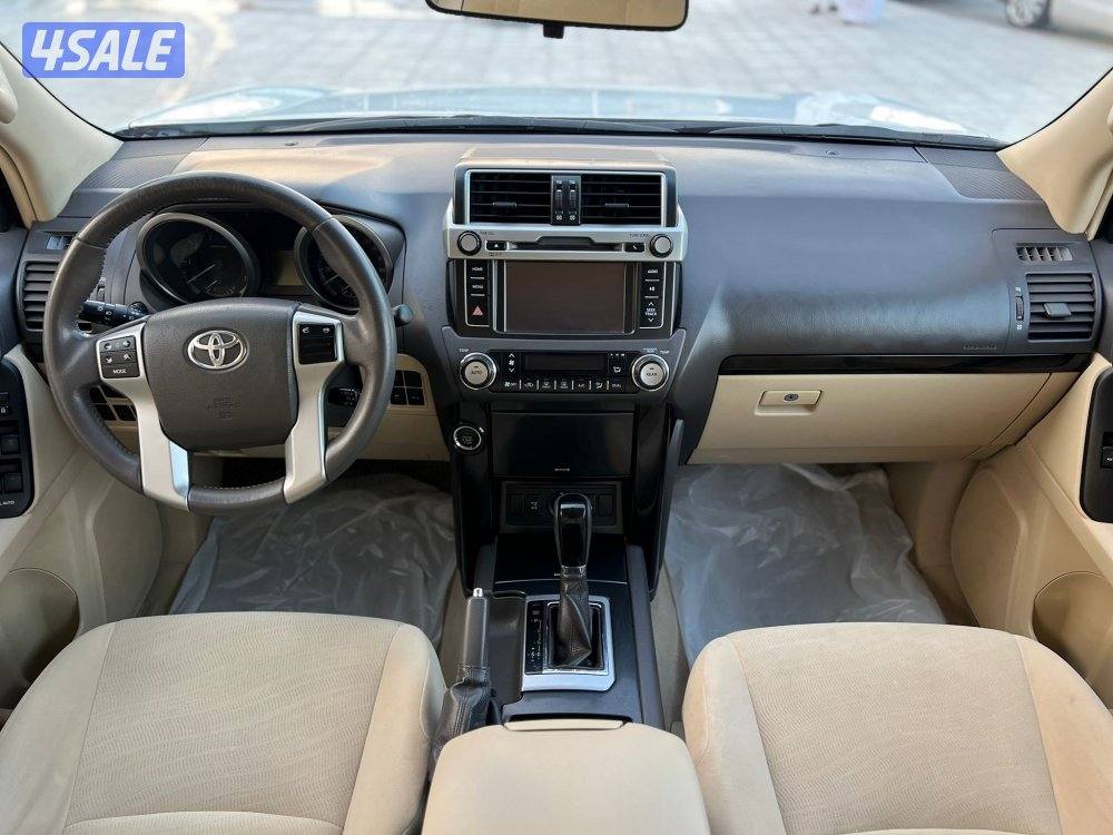 برادو 2015 TX.L ماشي 160 الف بحالة الوكاله كامل المواصفات شرط الفحص9