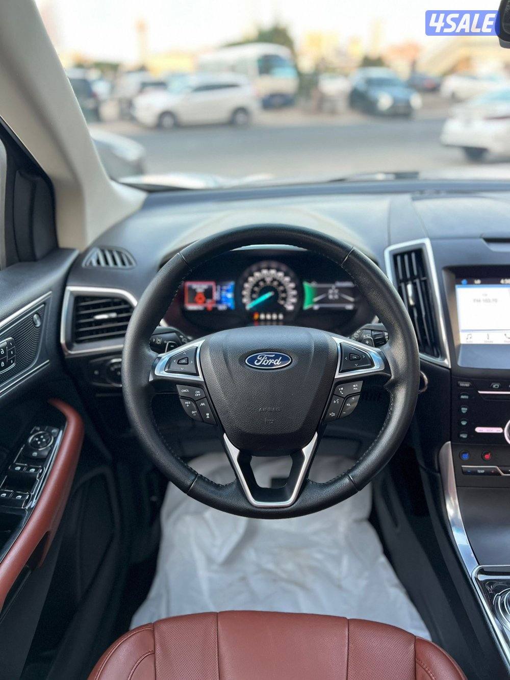 فورد ايدج 2019 ماشي 139 الف بحالة الوكاله صبغ الوكاله شرط الفحص10