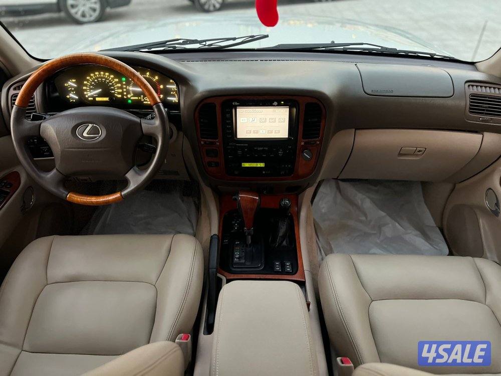 لكزس 2002 LX بحاله ممتازه صبغ الوكاله كامل المواصفات شرط الفحص9