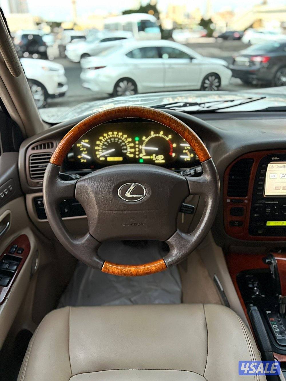 لكزس 2002 LX بحاله ممتازه صبغ الوكاله كامل المواصفات شرط الفحص10