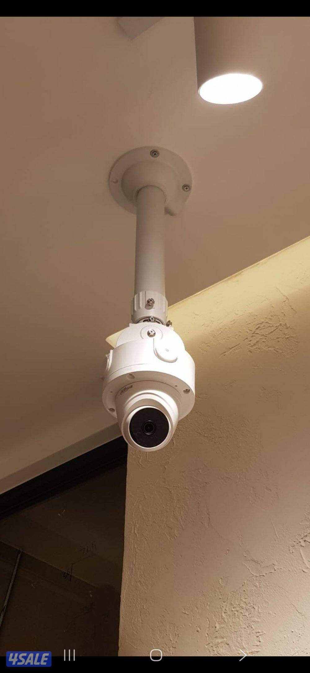 كاميرا طاقه شمسيه متحركه بجميع الاتجاهات صوت صوره سبيكرمايك سنسر حركه9