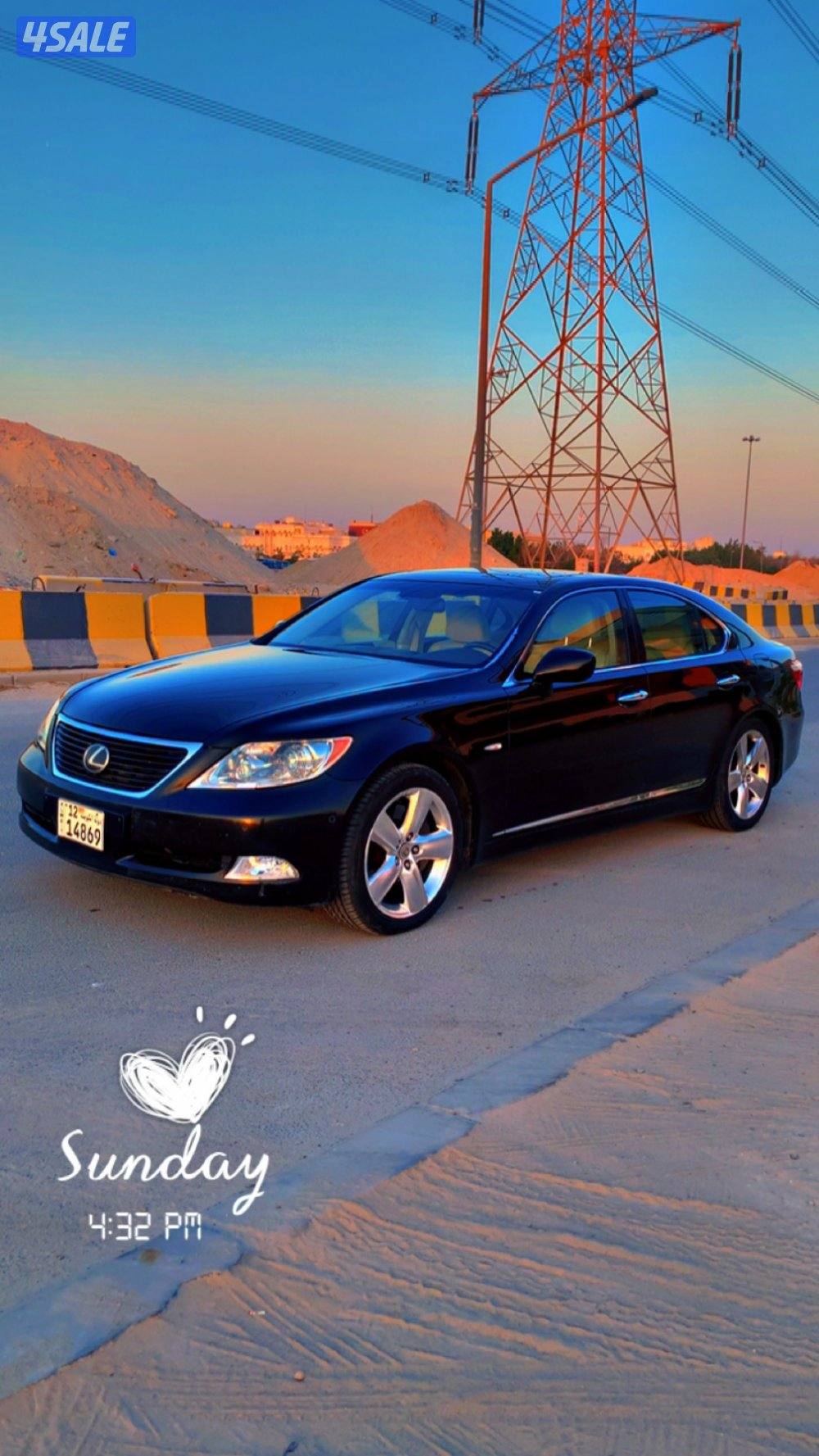 SAL CAR  LEXUS  LS 460  km2369