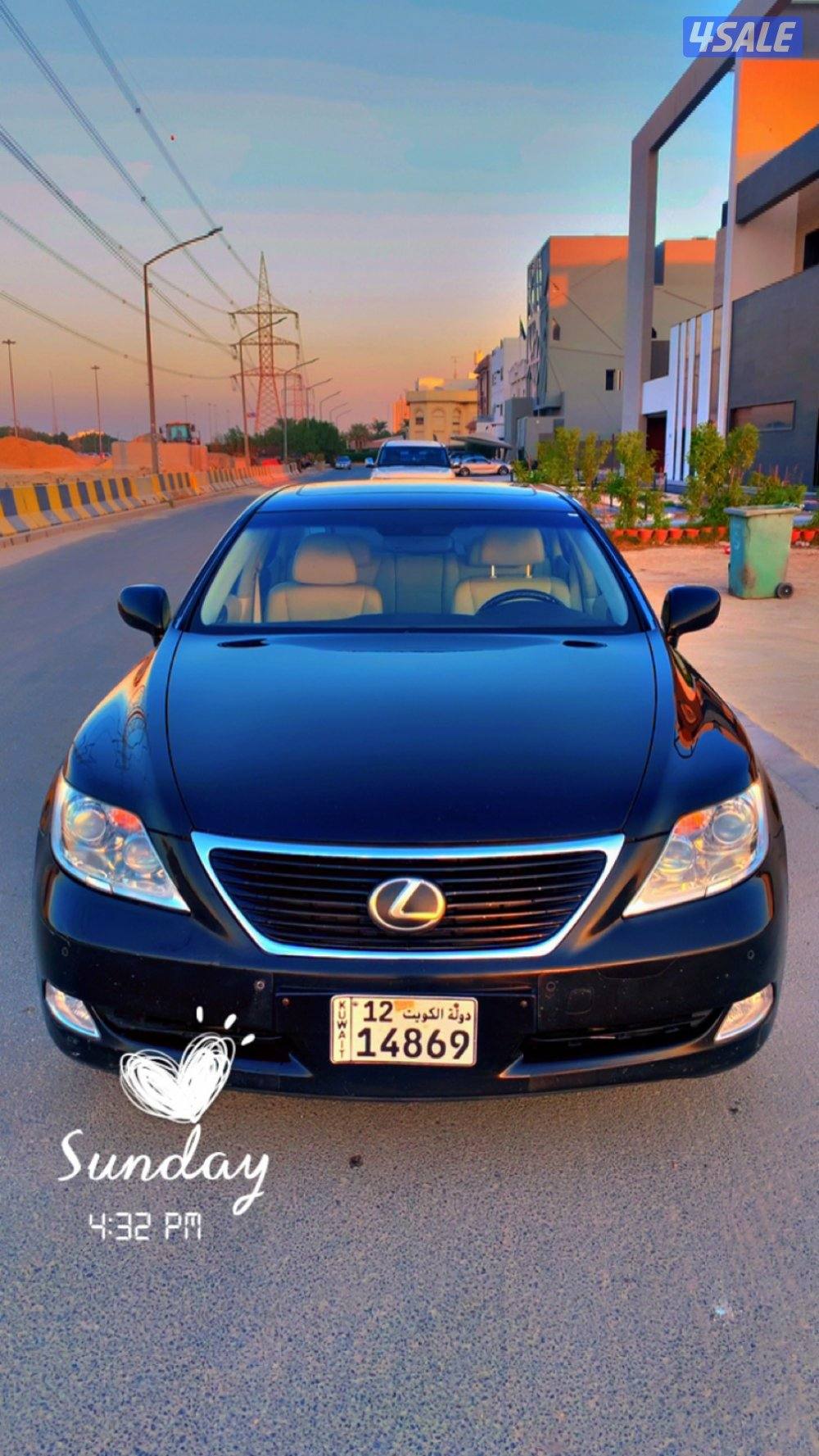SAL CAR  LEXUS  LS 460  km23611