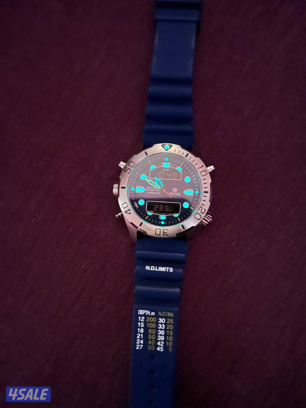 Limited Edition ساعة ديب بلو7