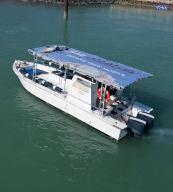 ايجار طراد رحلات بحريه حداق تاجير طراد قارب صيد4