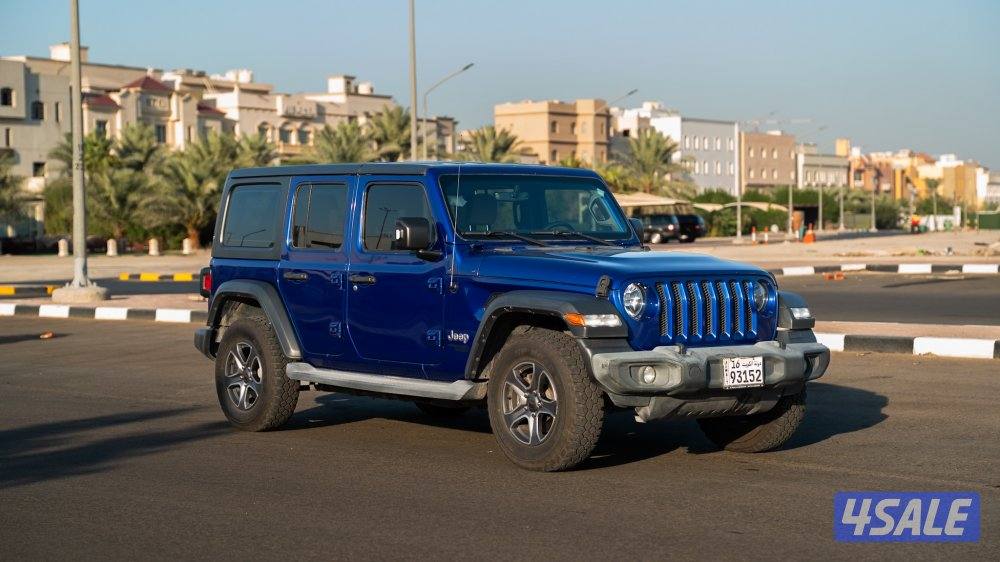 جيب رانجلر سبورت JL دبل قير ٢٠١٩ صبغ الوكالة  استعمال عائلي2