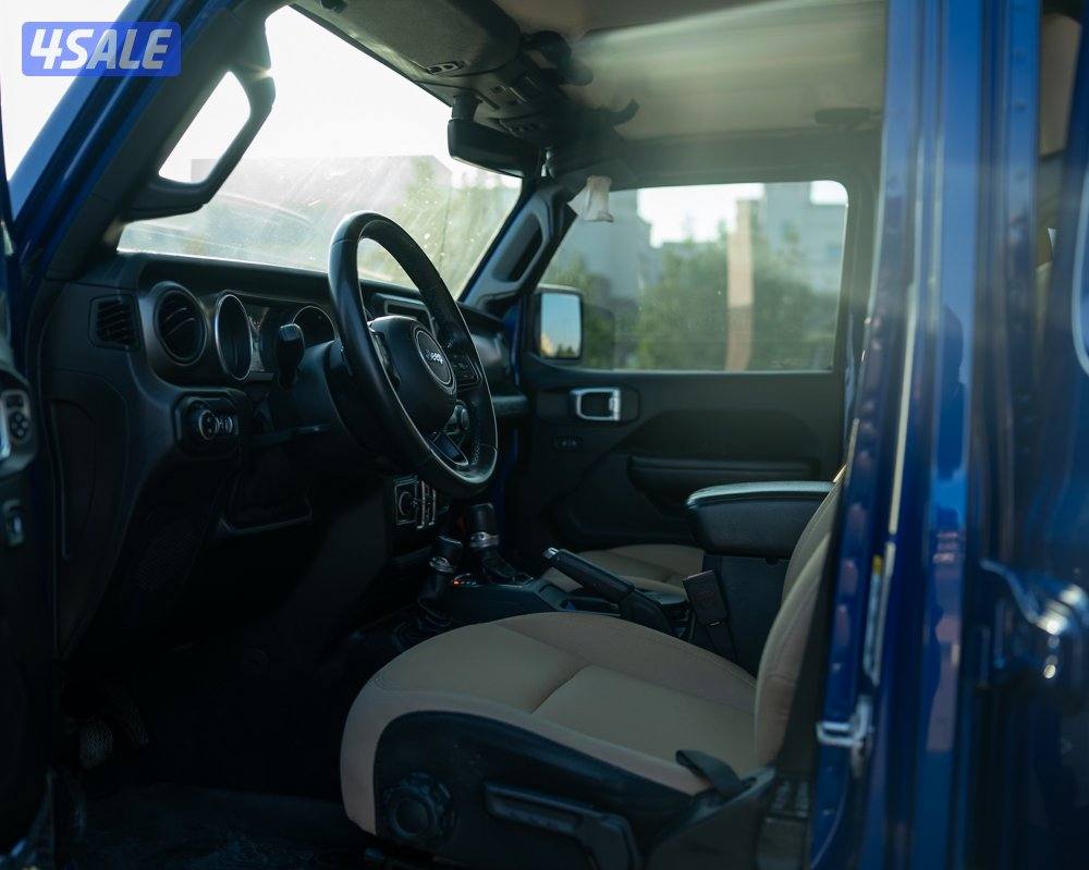 جيب رانجلر سبورت JL دبل قير ٢٠١٩ صبغ الوكالة  استعمال عائلي9