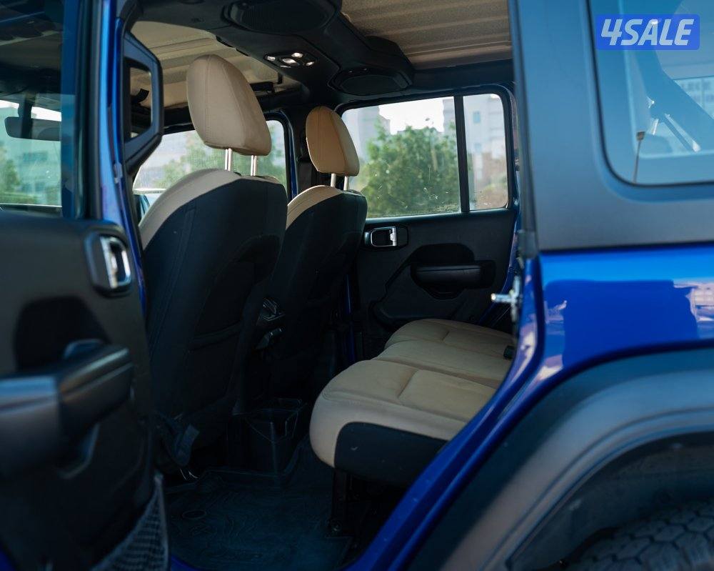 جيب رانجلر سبورت JL دبل قير ٢٠١٩ صبغ الوكالة  استعمال عائلي10