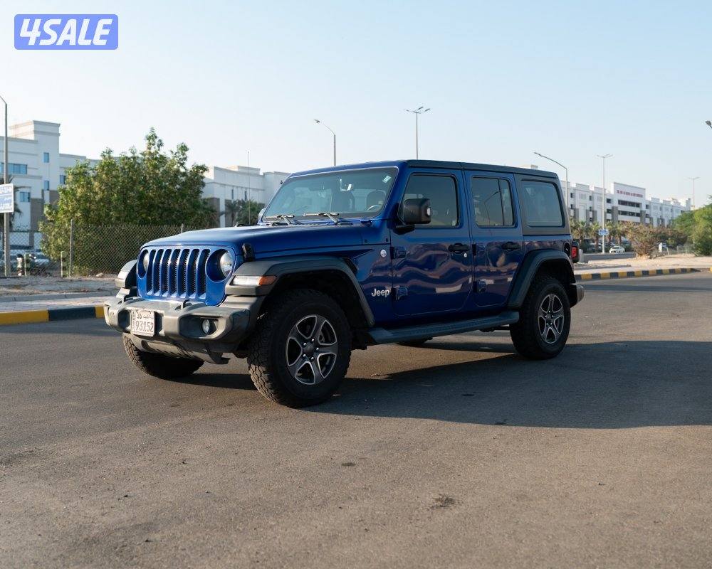 جيب رانجلر سبورت JL دبل قير ٢٠١٩ صبغ الوكالة  استعمال عائلي13