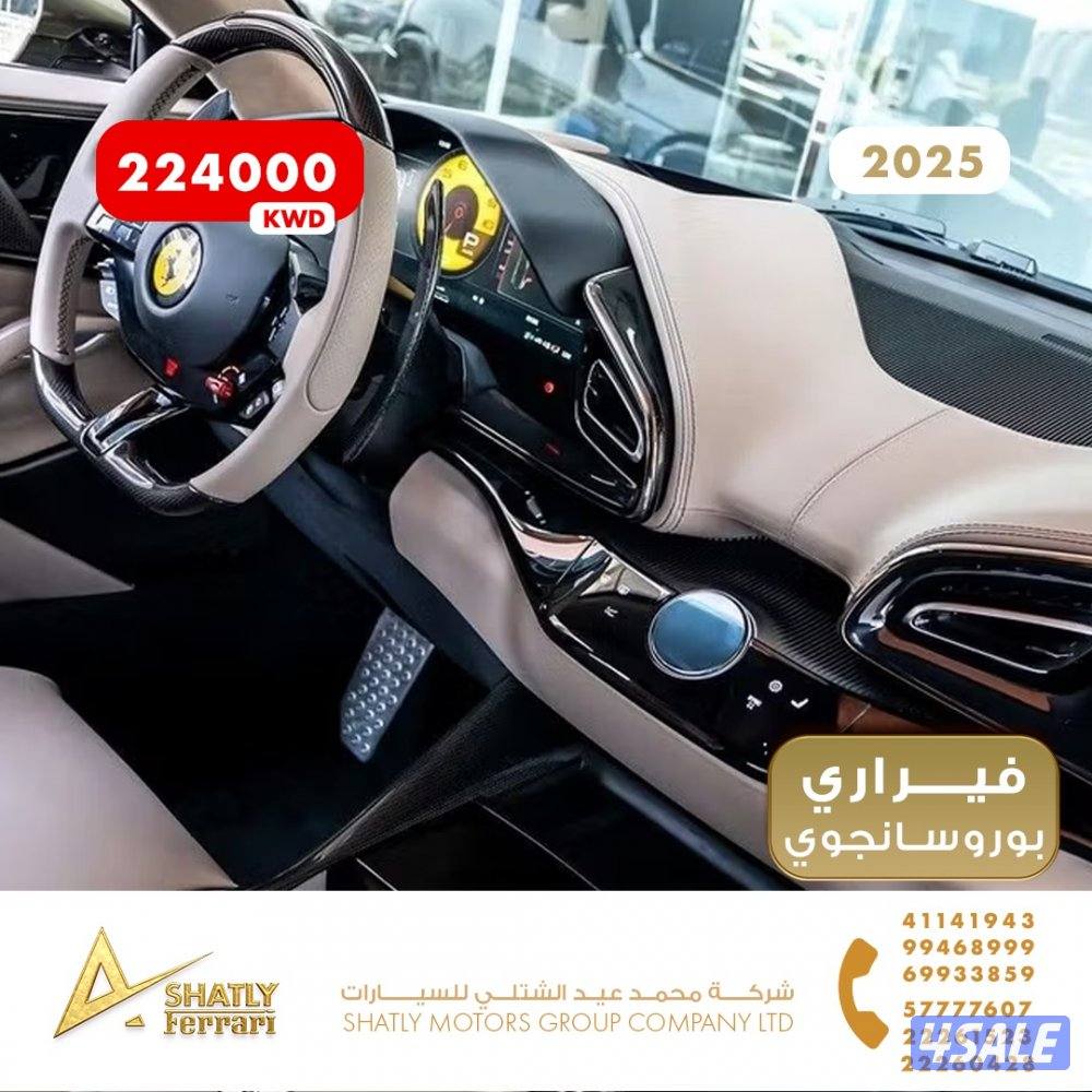 فيراري بوروسانجوي - مجموعة محمد عيد الشتلي للسيارات8