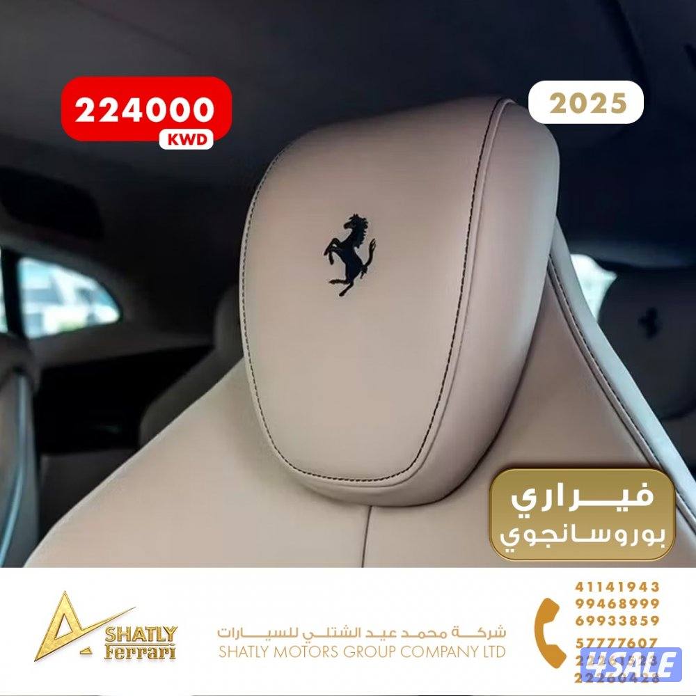 فيراري بوروسانجوي - مجموعة محمد عيد الشتلي للسيارات13