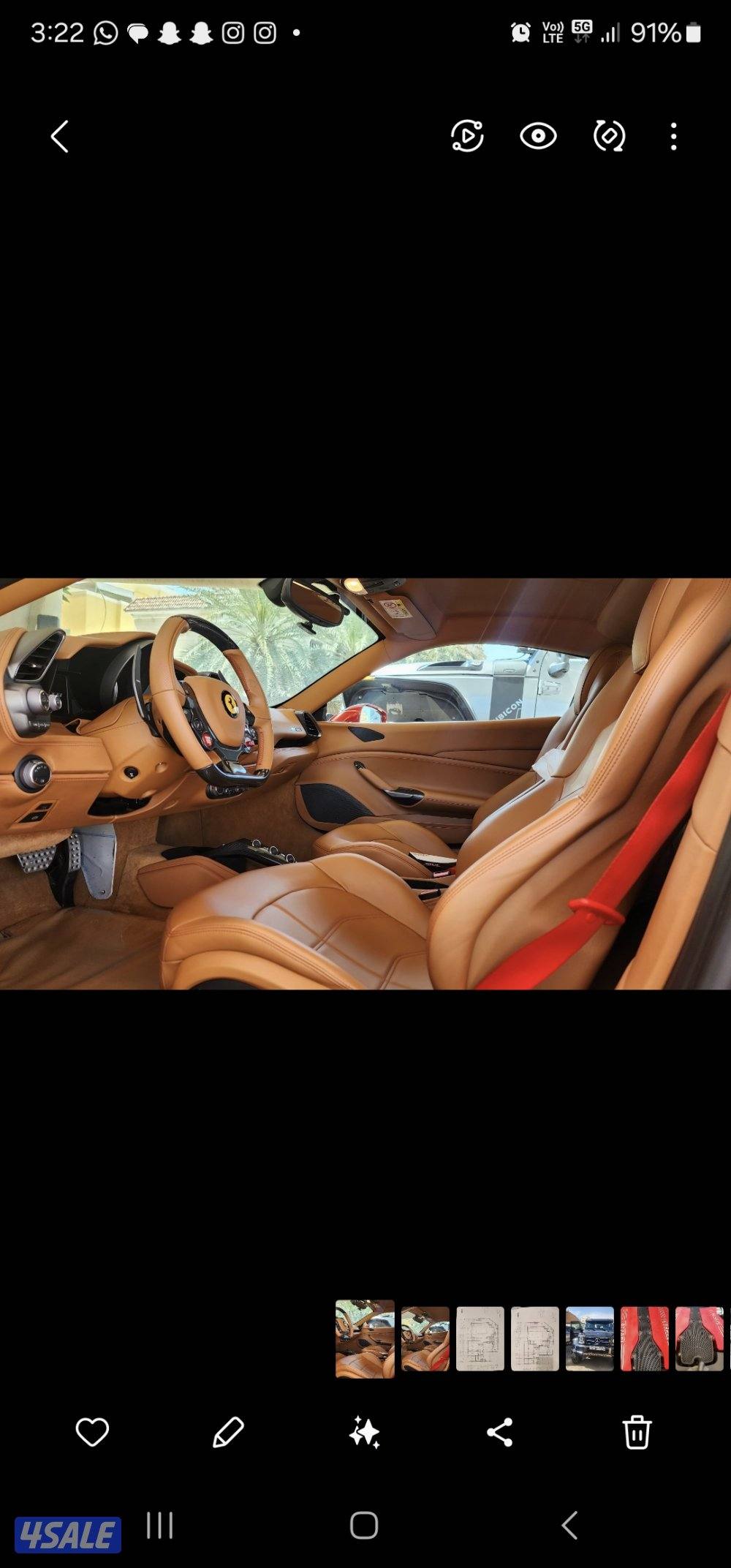 فيراري 488 gtb 20163