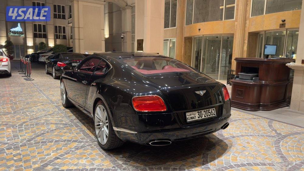 بنتلي Speed/ موديل 2014/ جلد أحمر بالكامل/ اعلاا فئة5