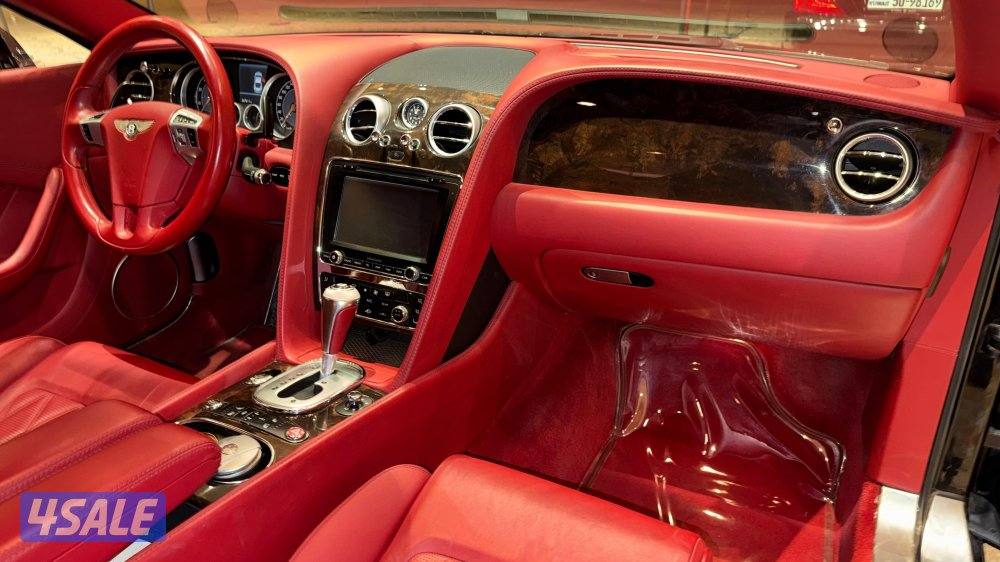 بنتلي Speed/ موديل 2014/ جلد أحمر بالكامل/ اعلاا فئة8