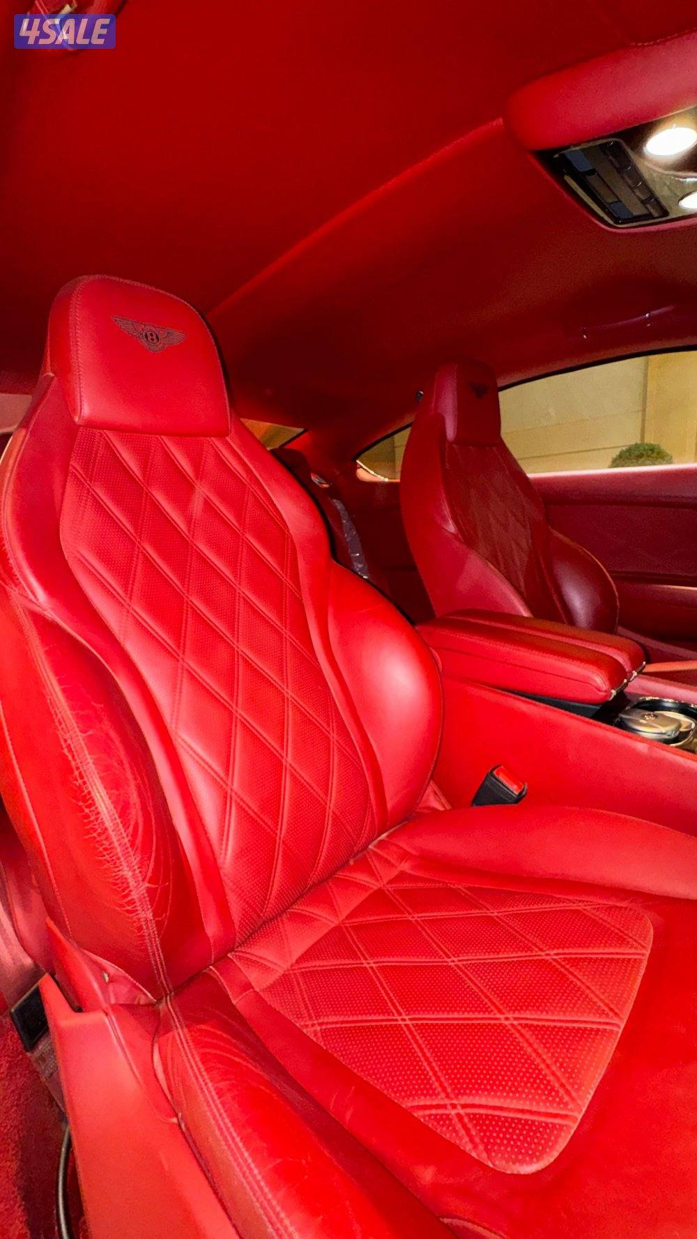 بنتلي Speed/ موديل 2014/ جلد أحمر بالكامل/ اعلاا فئة9