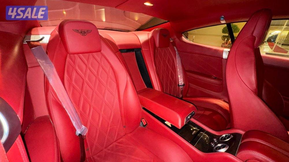 بنتلي Speed/ موديل 2014/ جلد أحمر بالكامل/ اعلاا فئة10