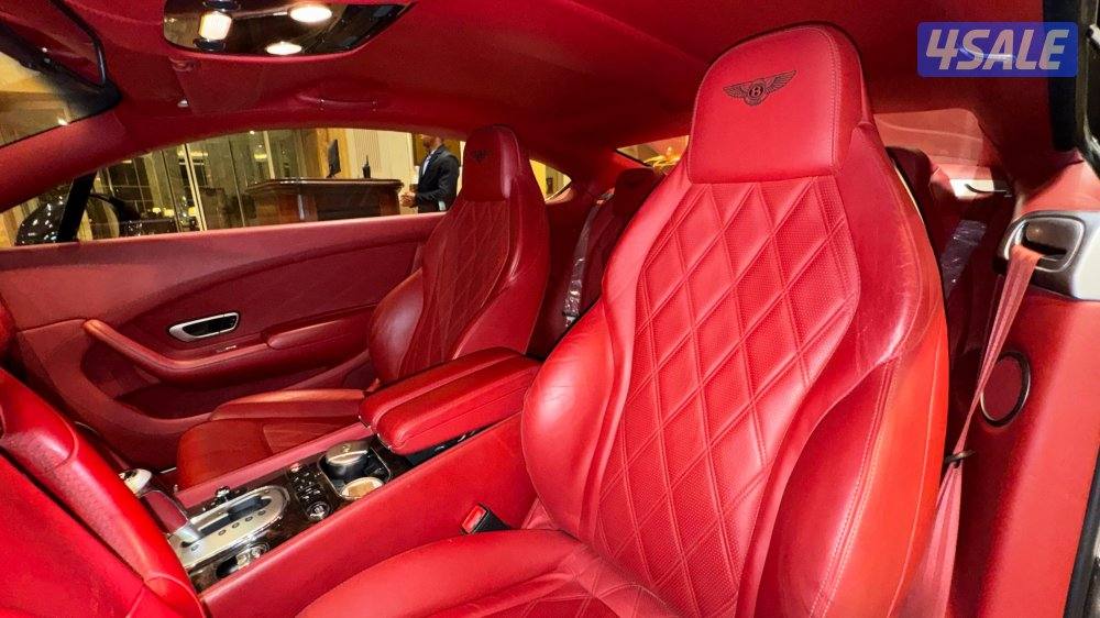 بنتلي Speed/ موديل 2014/ جلد أحمر بالكامل/ اعلاا فئة11